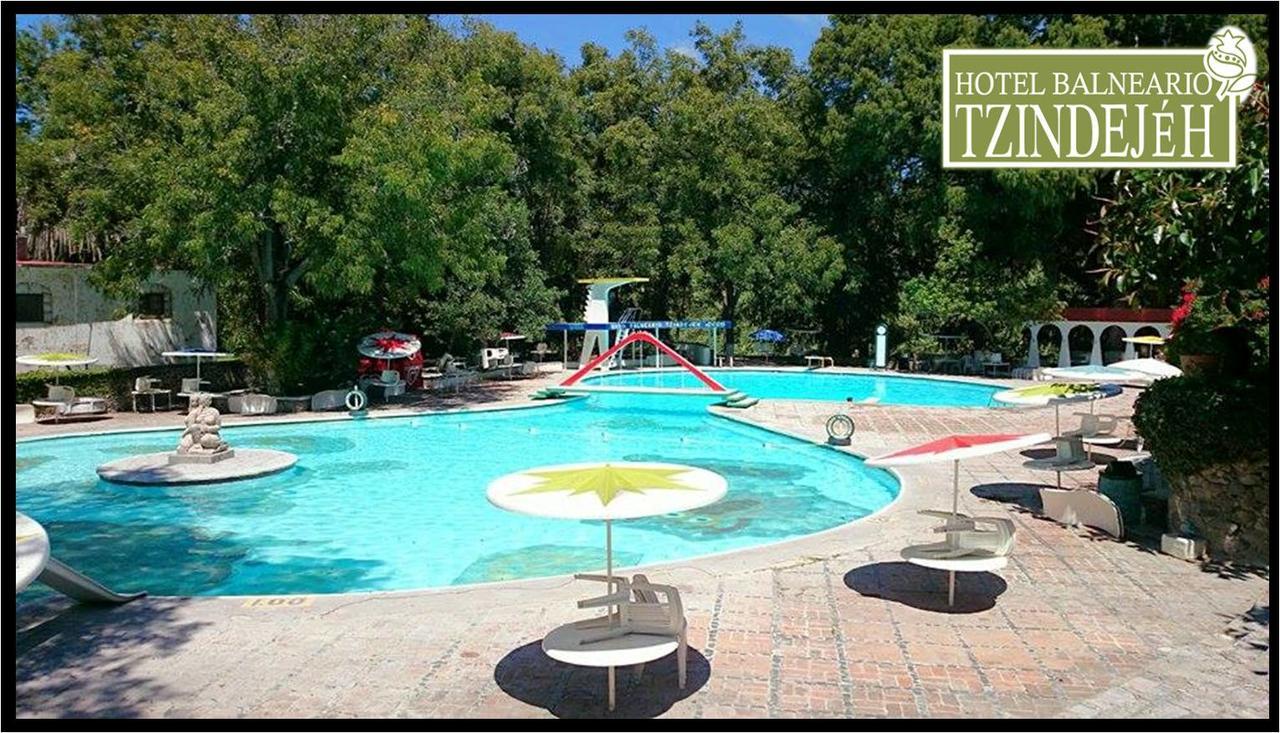 Hotel Balneario Tzindejeh Tasquillo Exteriör bild
