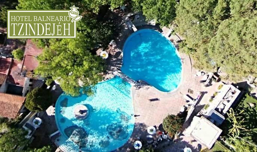 Hotel Balneario Tzindejeh Tasquillo Exteriör bild
